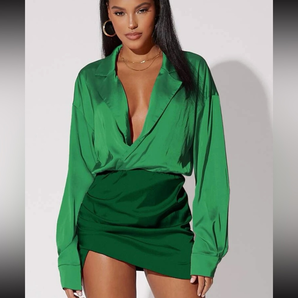 Satin Dress